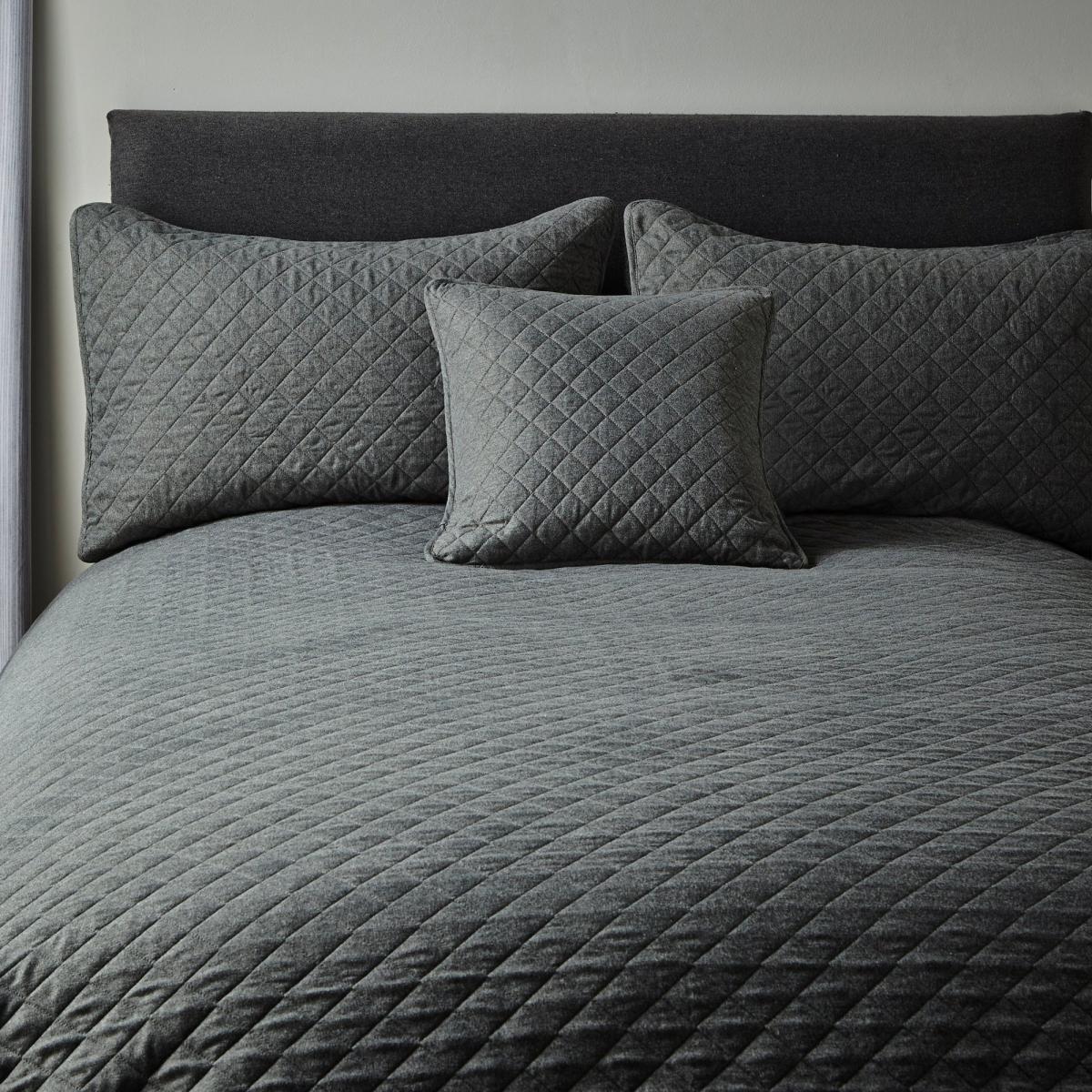 Jasper Grey Bedspread Grey – image 3