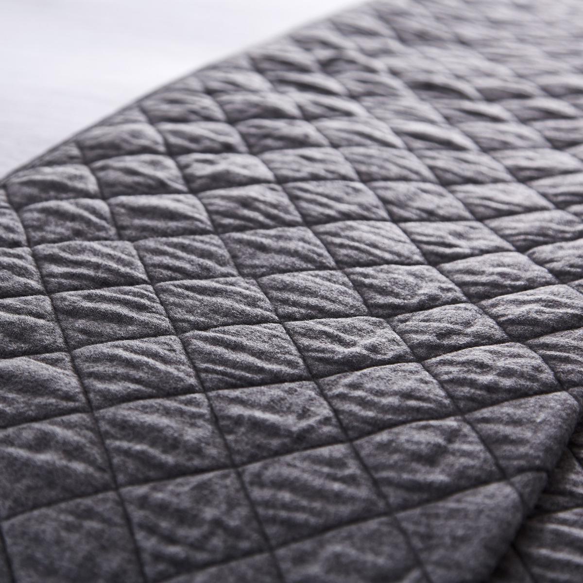 Jasper Grey Bedspread Grey – image 4