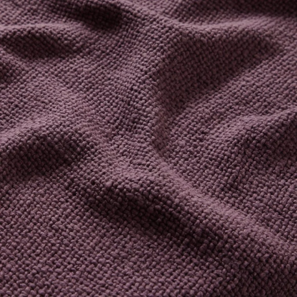 Aris Cotton Weave 130cm x 180cm Throw Purple – image 5