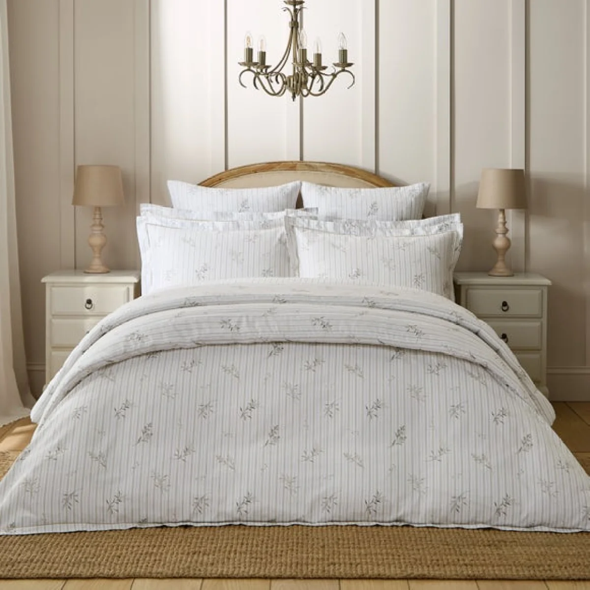 Dorma Abbotsford 100% Cotton Sateen Bedspread – image 3