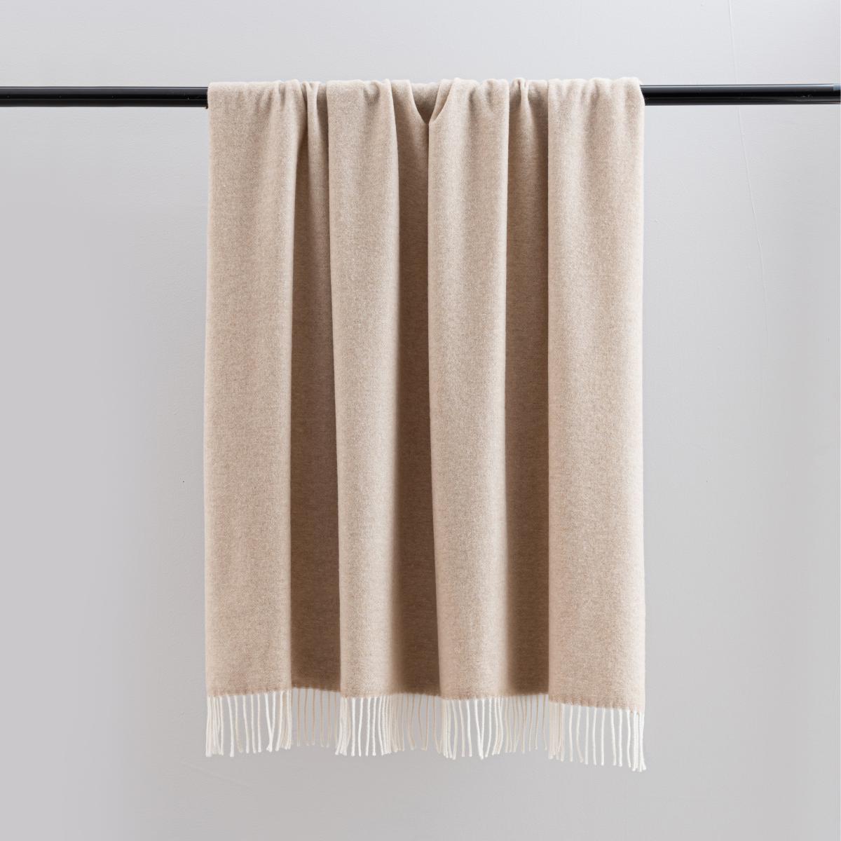 Churchgate Enderby Wool Throw Natural – image 2