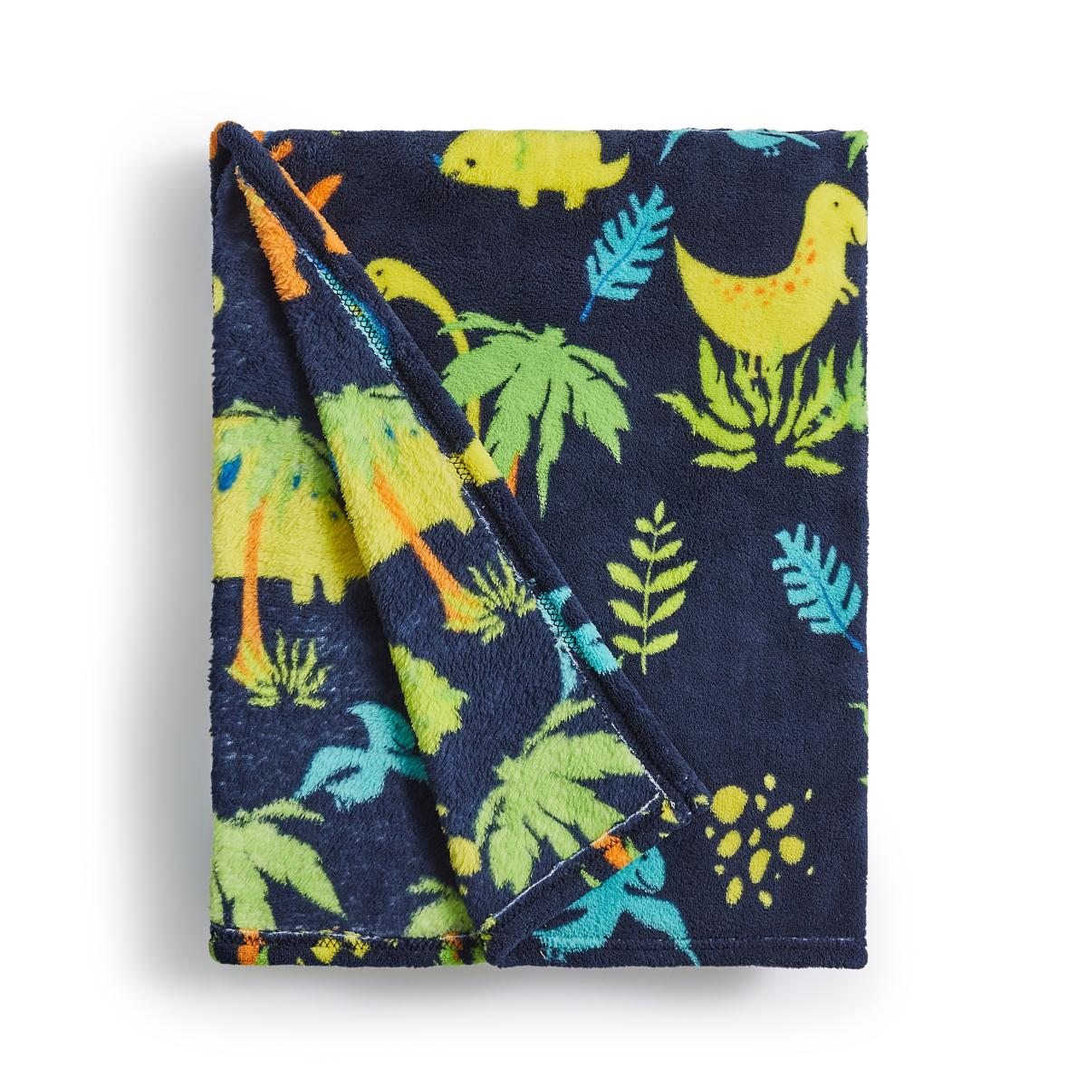 Dinosaur Fleece Throw Blanket – image 2