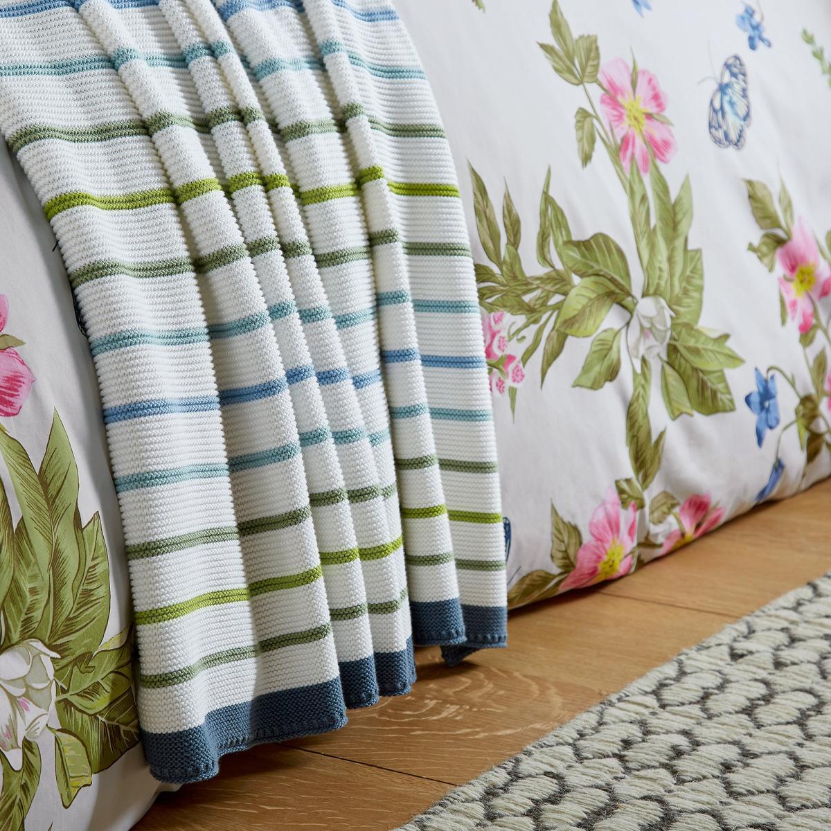 Joules Springtime Throw MultiColoured – image 2