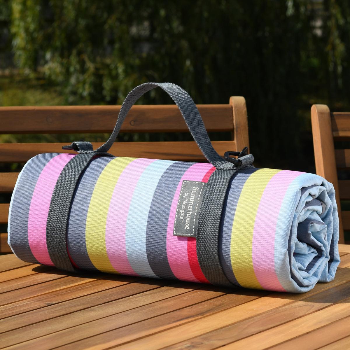 Gardenia Waterproof Picnic Blanket MultiColoured – image 2