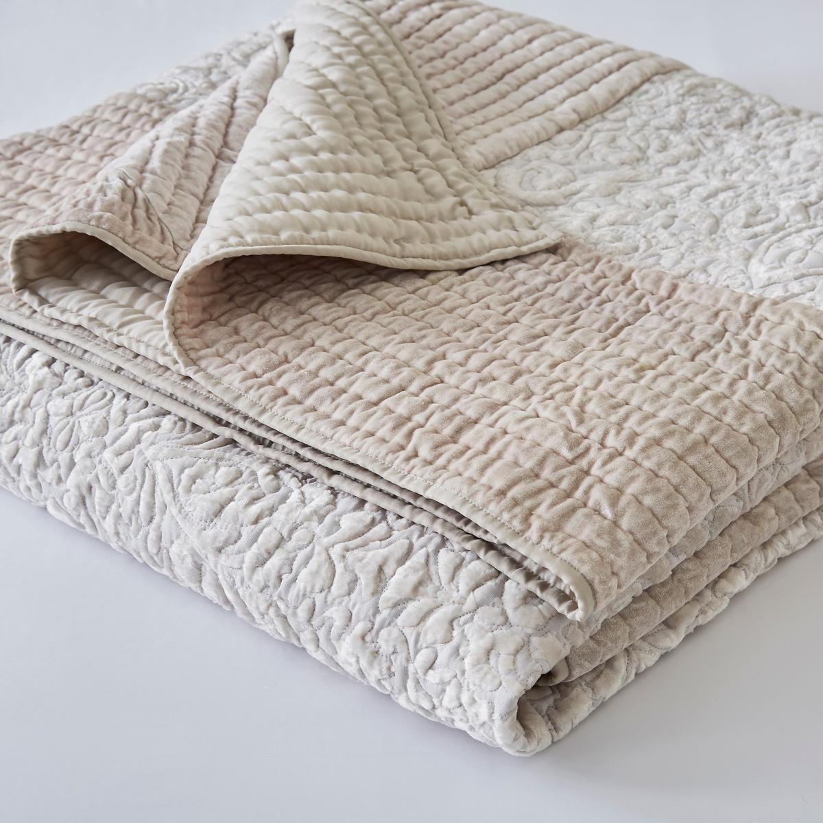 Dorma Charlbury Ivory Bedspread Ivory Flitch