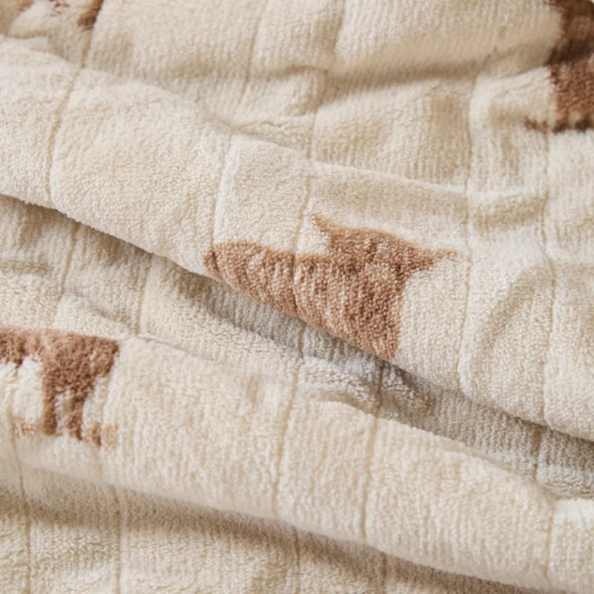 Highland Cow Sherpa Electric Throw Blanket – image 2