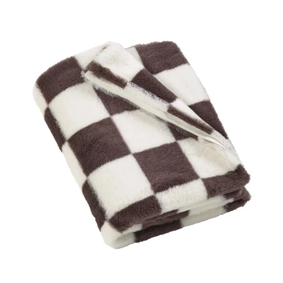 Cosy Soft Checkerboard Throw Blanket 130cm x 170cm – image 4