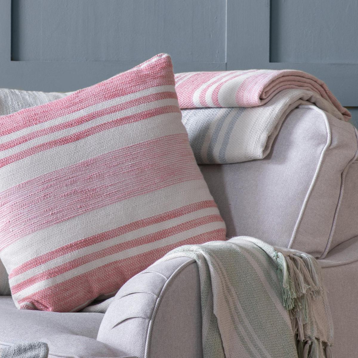 Simply Green Florida Stripe Throw Blue – image 2