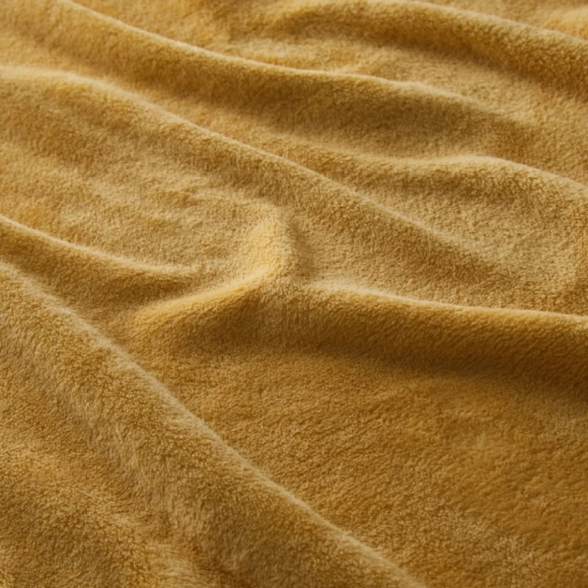 Seriously Soft Recycled Throw, 220x220cm Seriously Soft Ochre – image 2