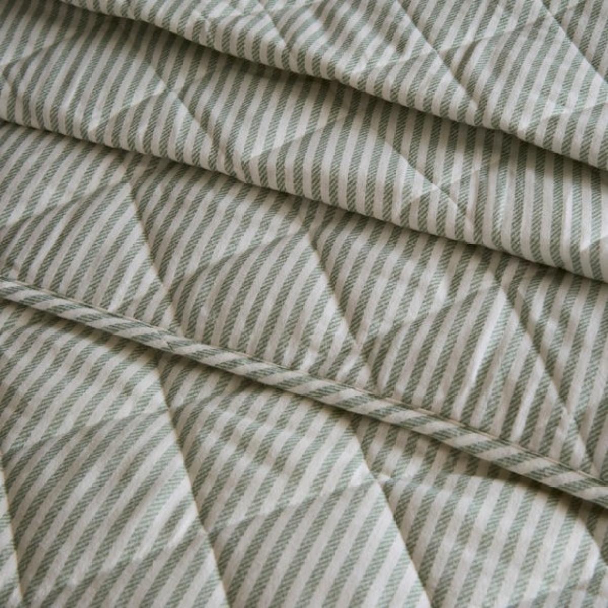 Camille Stripe Brushed Cotton Bespread – image 2