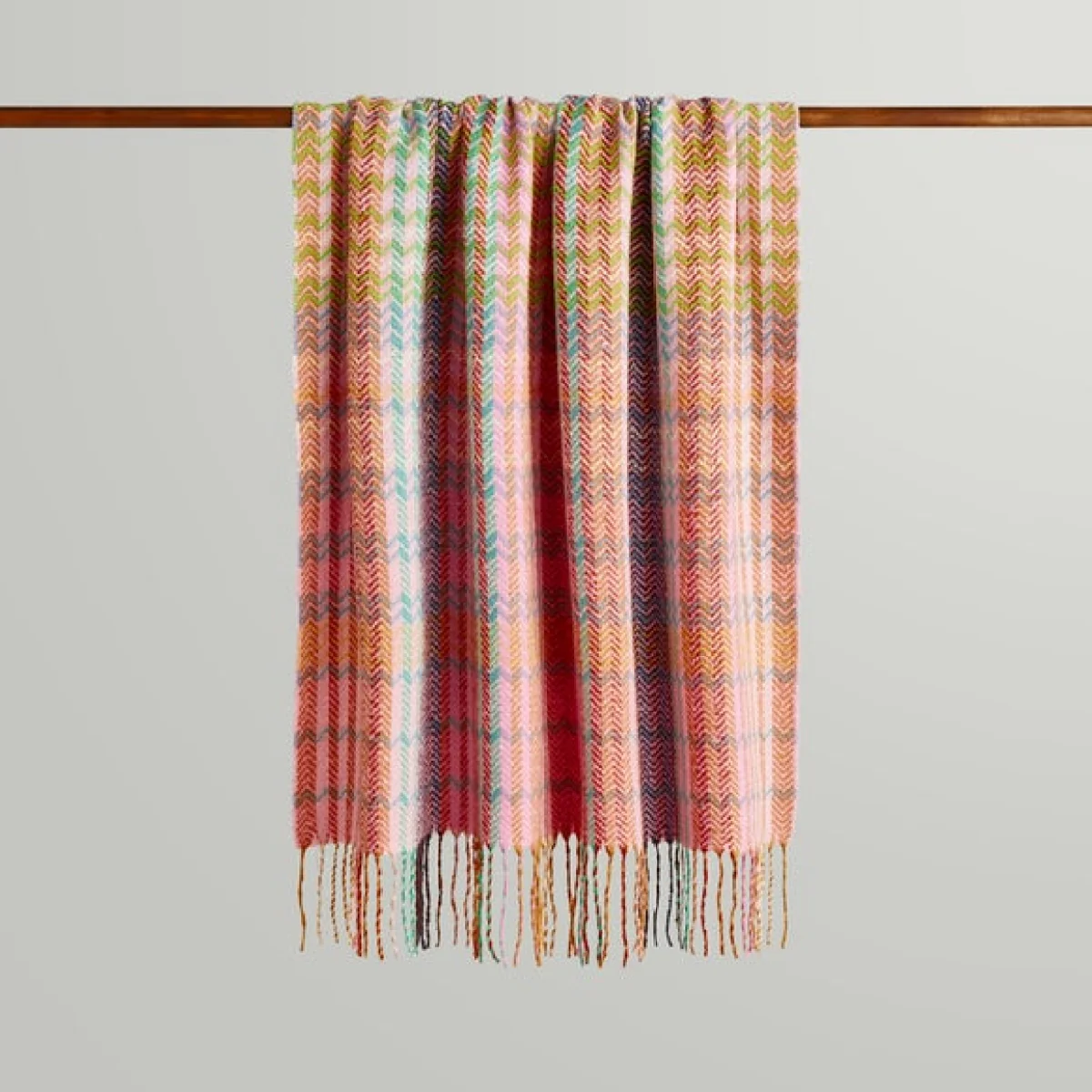 Zig Zag Throw MultiColoured – image 2