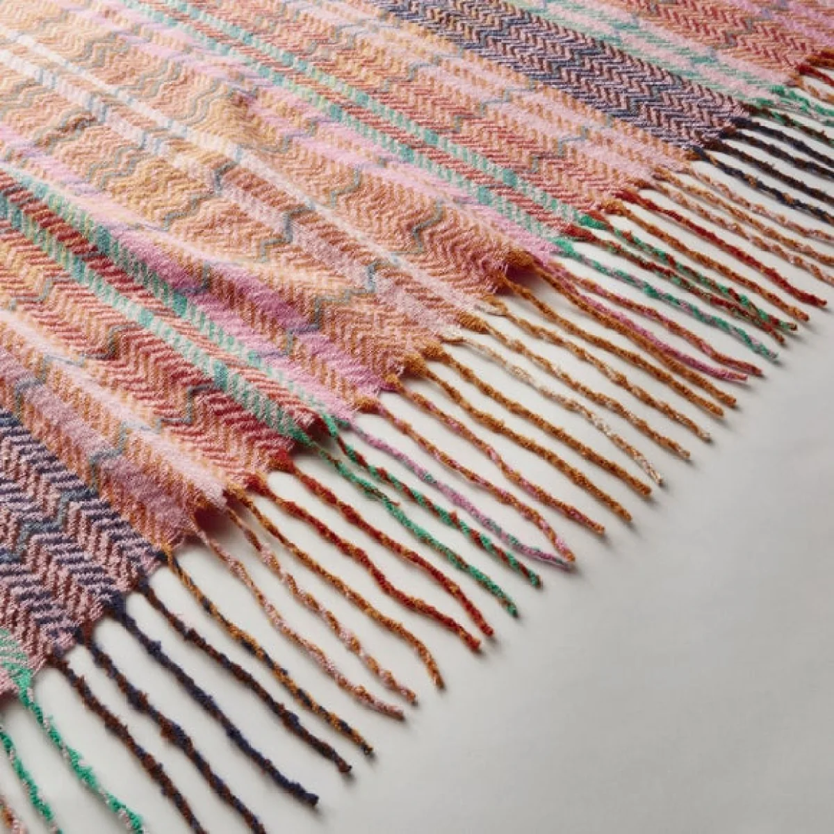 Zig Zag Throw MultiColoured – image 4