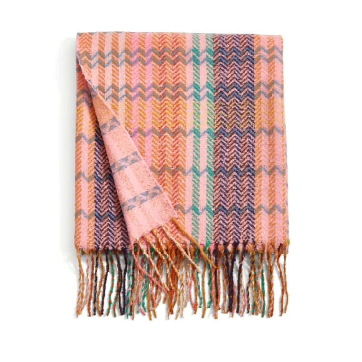 Zig Zag Throw MultiColoured – image 5