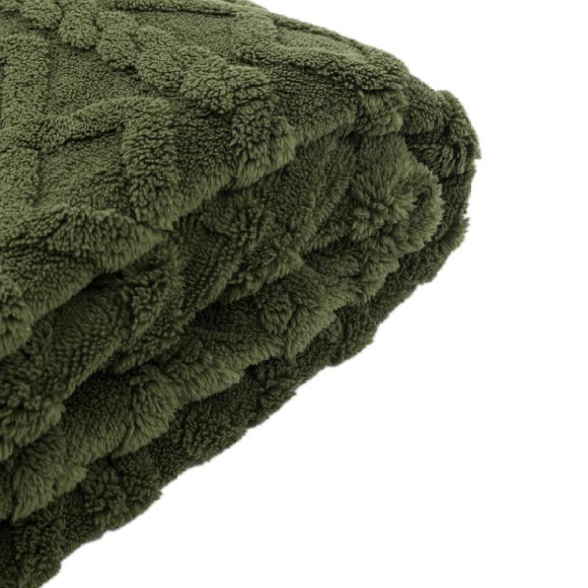 Forest Cable Stitched Throw Blanket – image 5