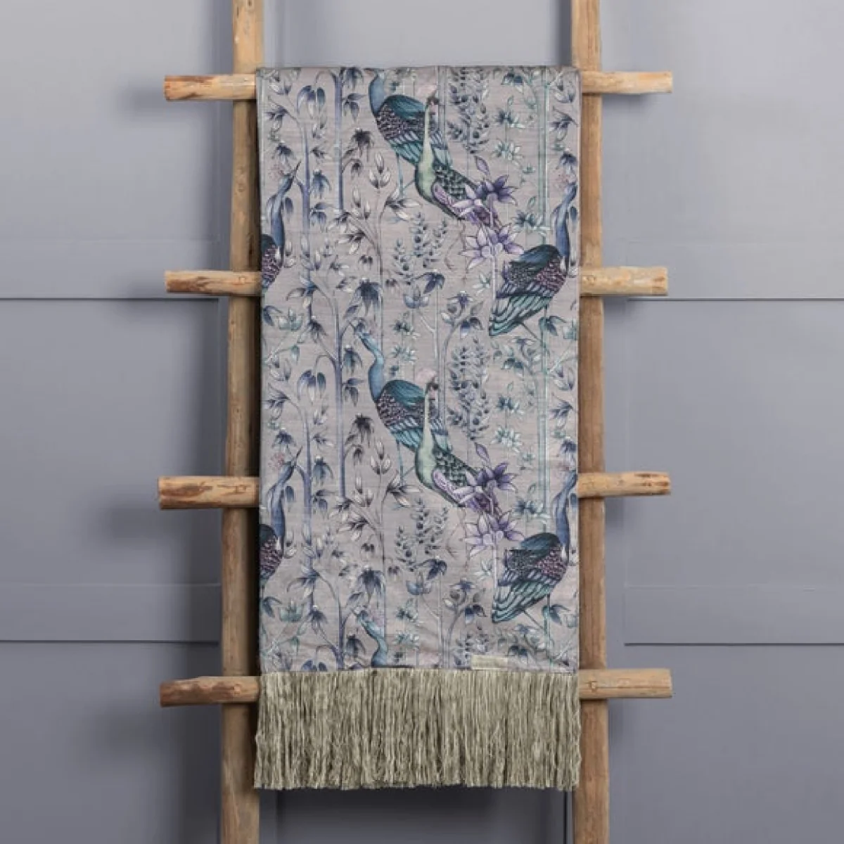 Bennu Cotton Throw 136cm x 200cm Green – image 2