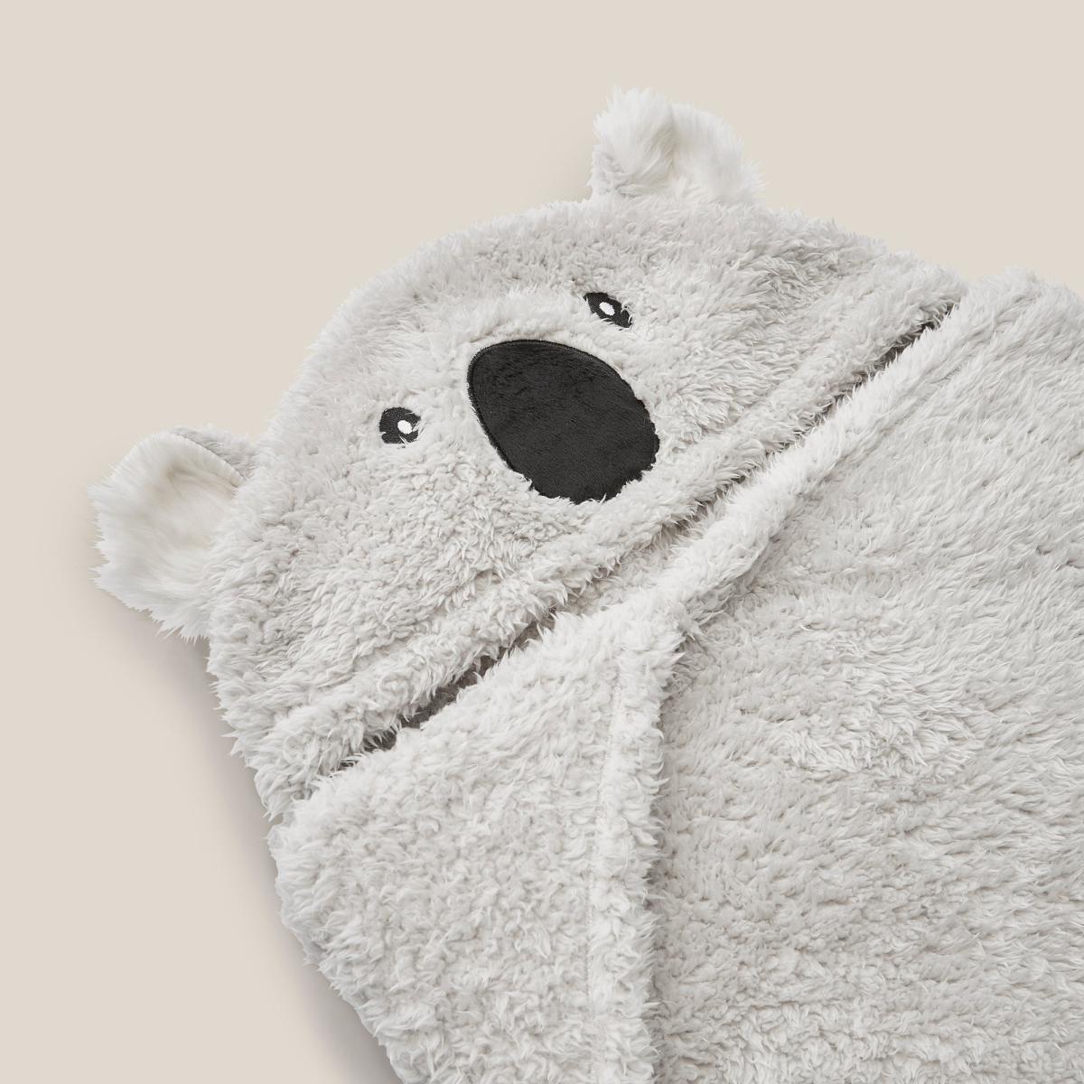 Koko the Koala Hooded Blanket Grey – image 3