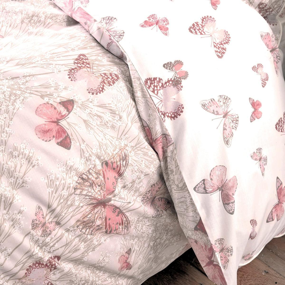 Botanica Butterfly Blush Bedspread Pink – image 2