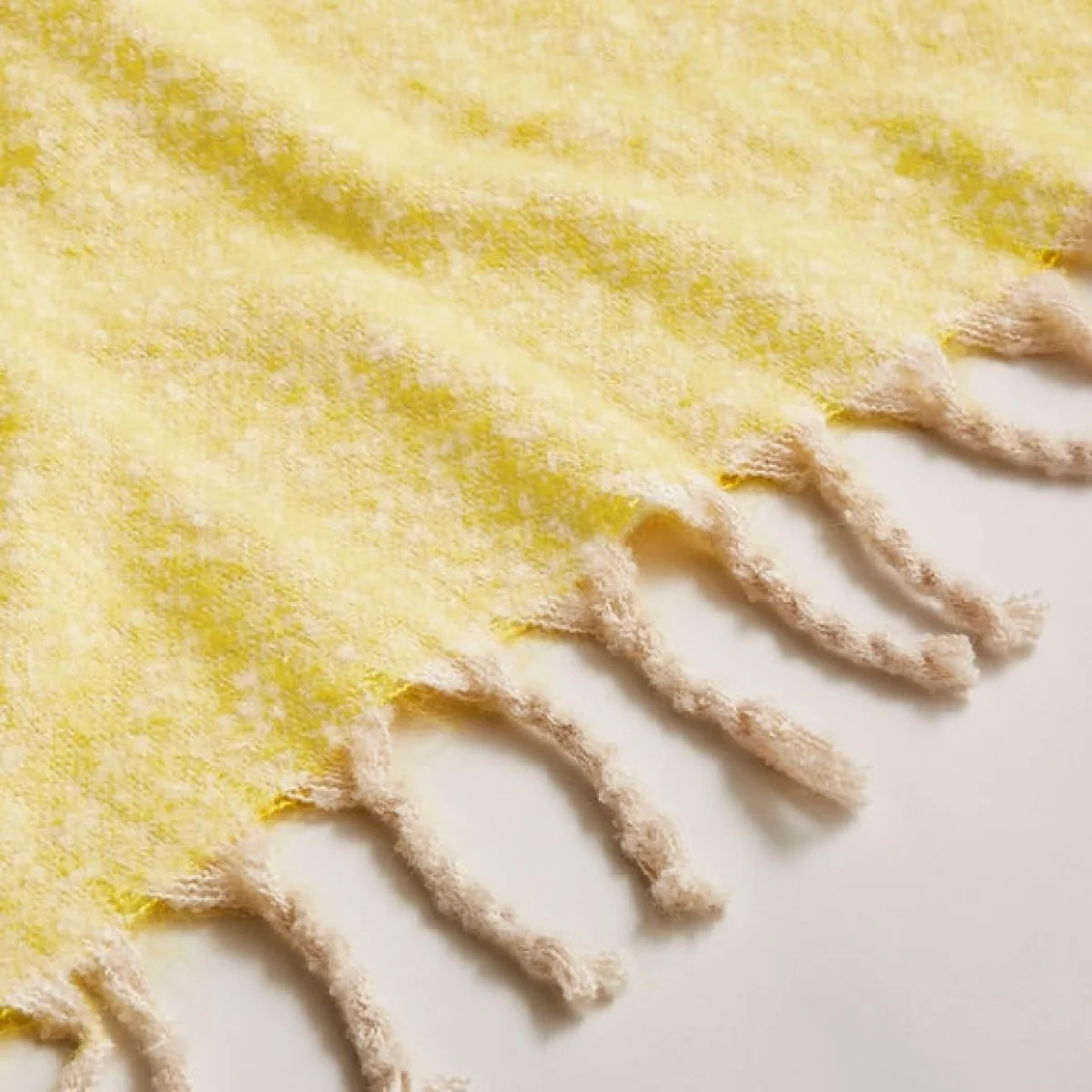 Ombre Mohair Throw 130x180cm Natural – image 6