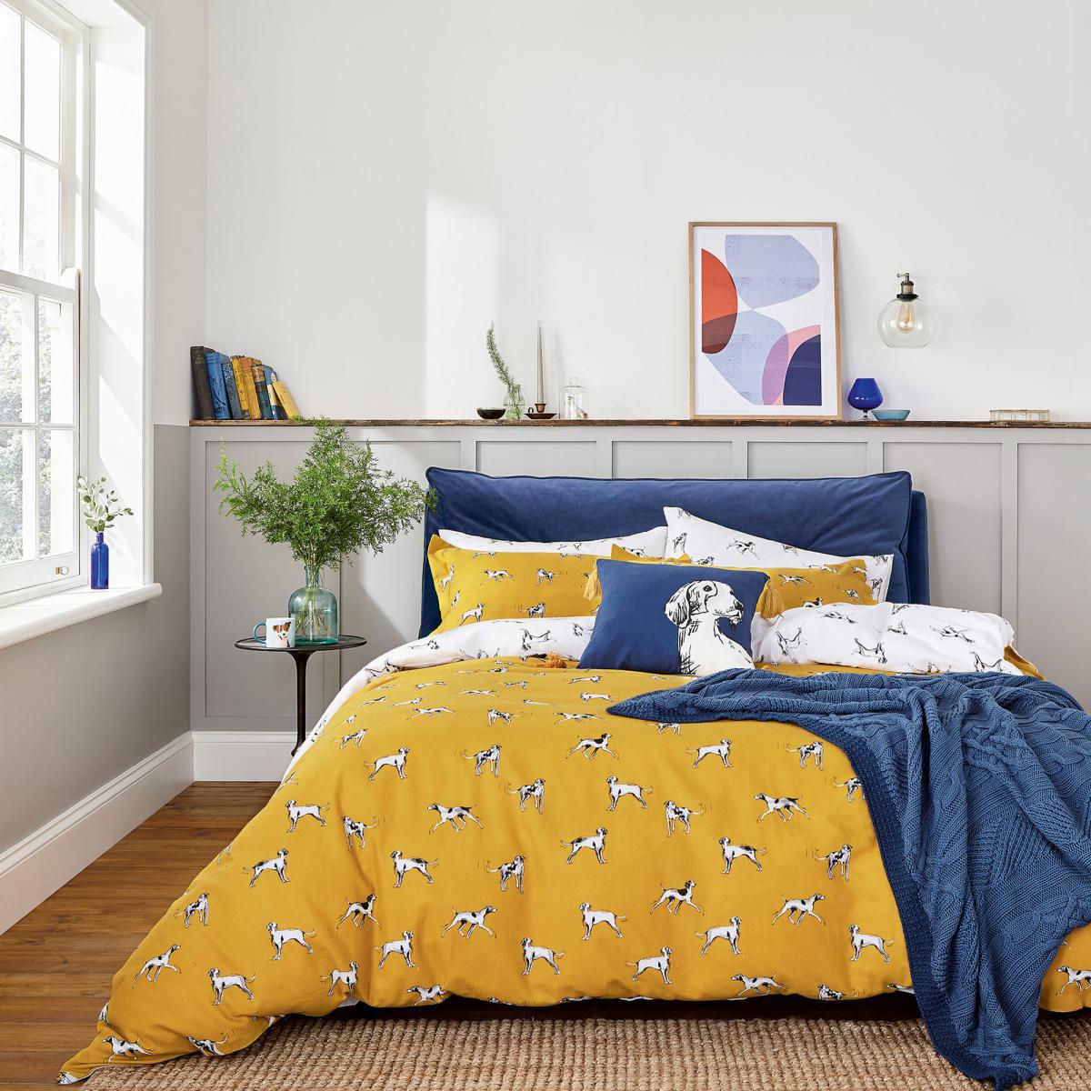 Joules Costal Cable Blue Throw Blue – image 4