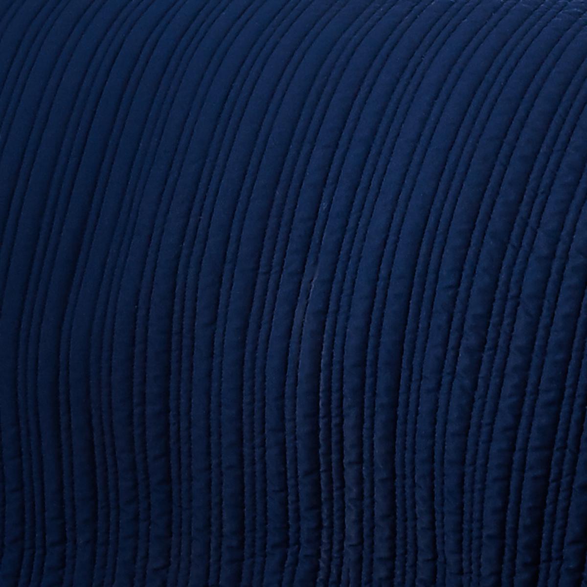 Channel Stitch Blue Bedspread Blue – image 2