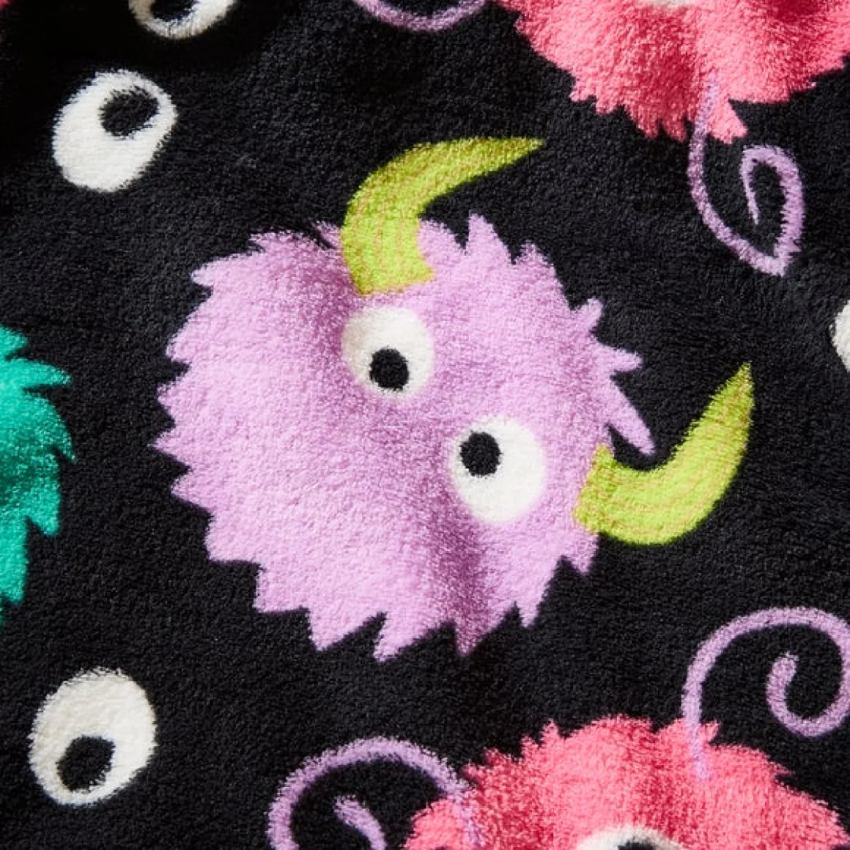 Rory the Monster Printed Fleece 170cm x 130cm Throw Blanket – image 2