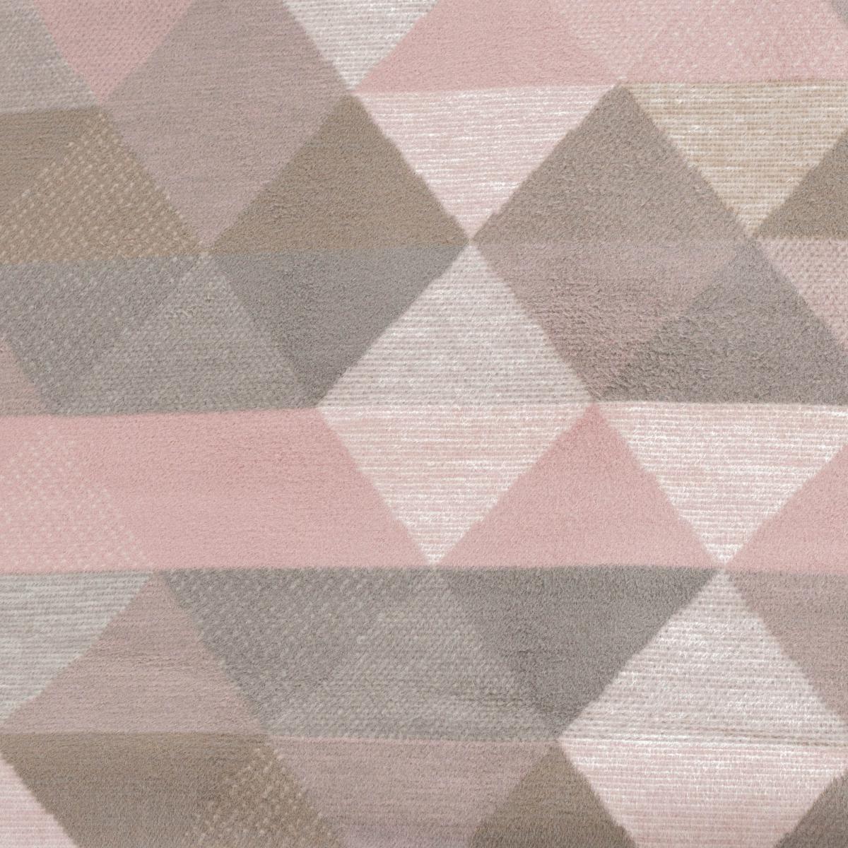 Thermosoft Pink Geo 150cm x 200cm Blanket Pink – image 3