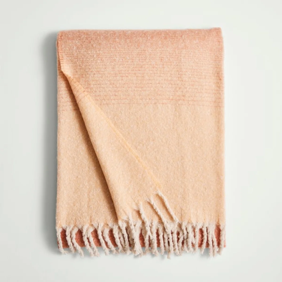 Ombre Mohair Throw 130x180cm Clay – image 4