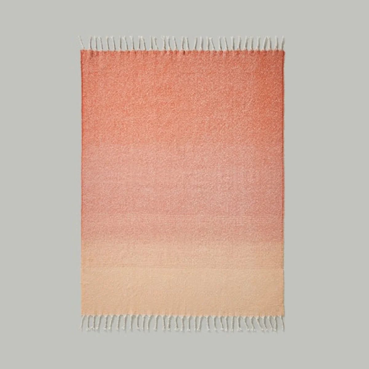 Ombre Mohair Throw 130x180cm Clay – image 6