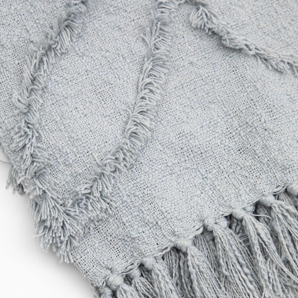 Simply Green Miami Tufted Throw Grey – image 3