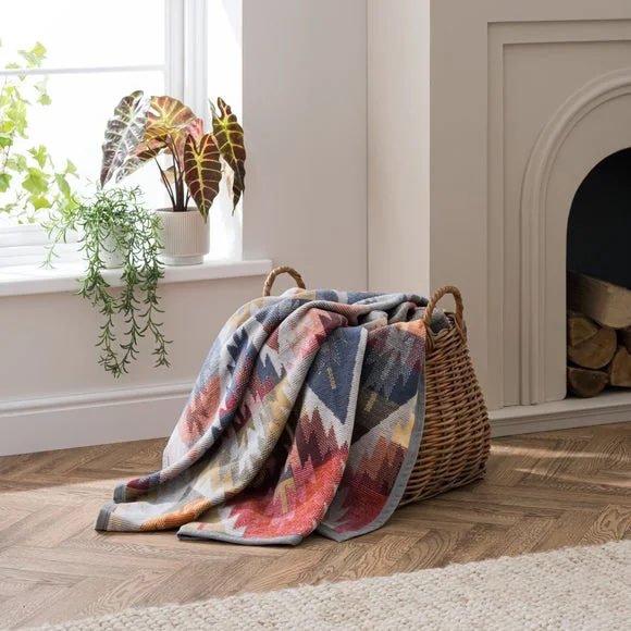 Aztec Diamond Throw Blanket – image 4