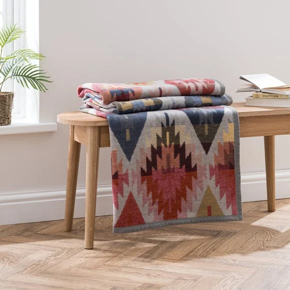 Aztec Diamond Throw Blanket – image 1
