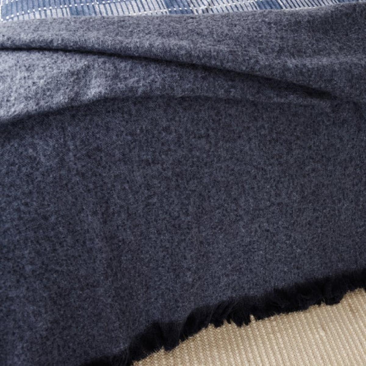 Ridley Marl Faux Mohair Throw Blanket 235cm x 235cm – image 5