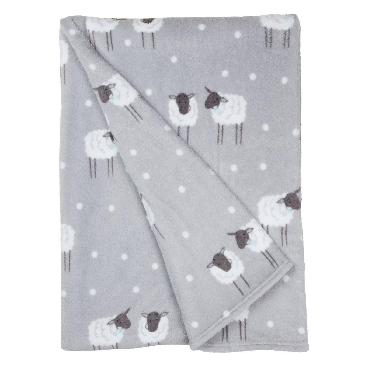 Sheep Fleece Throw Grey – image 5