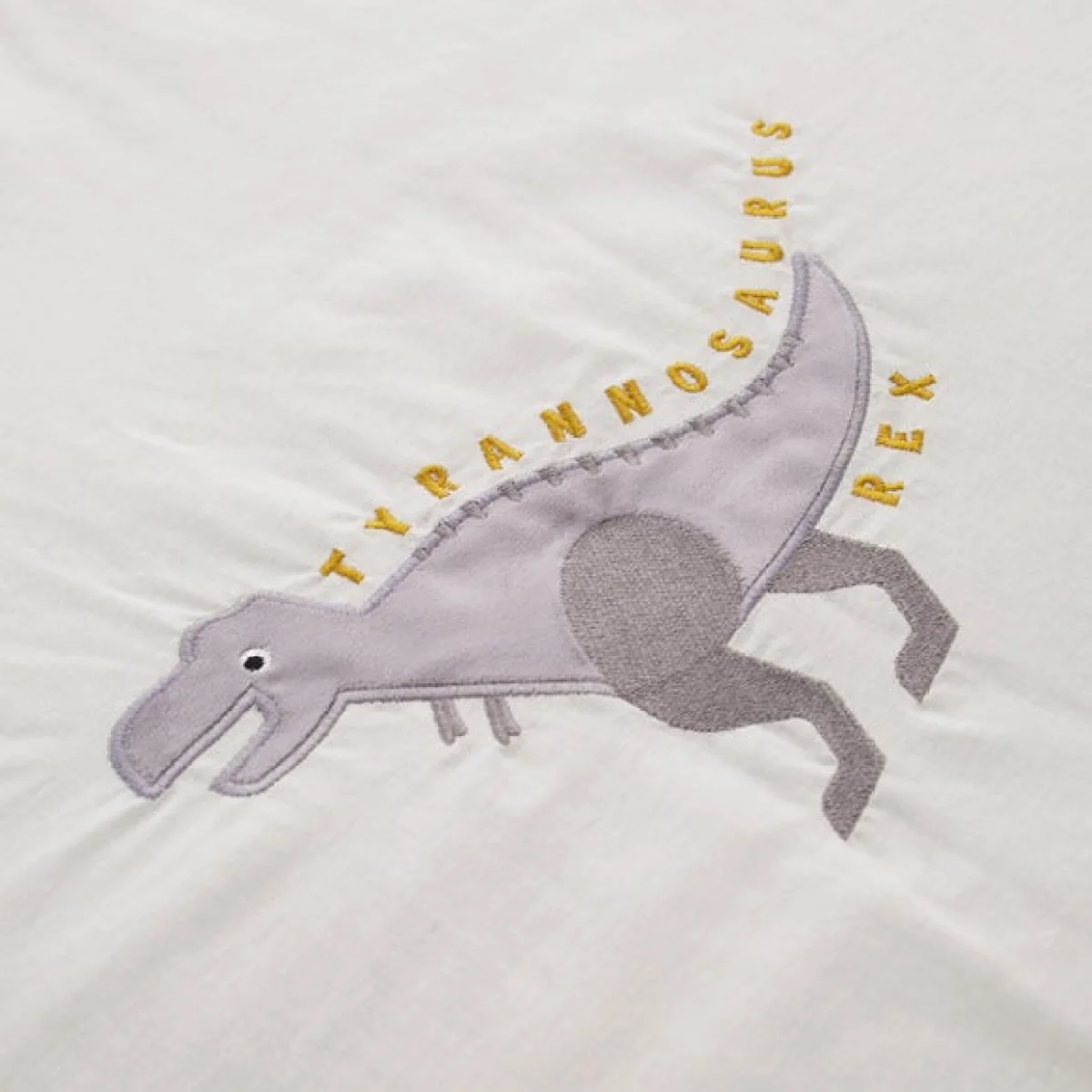 Dinosaur Quilted Bedspread Green – image 5