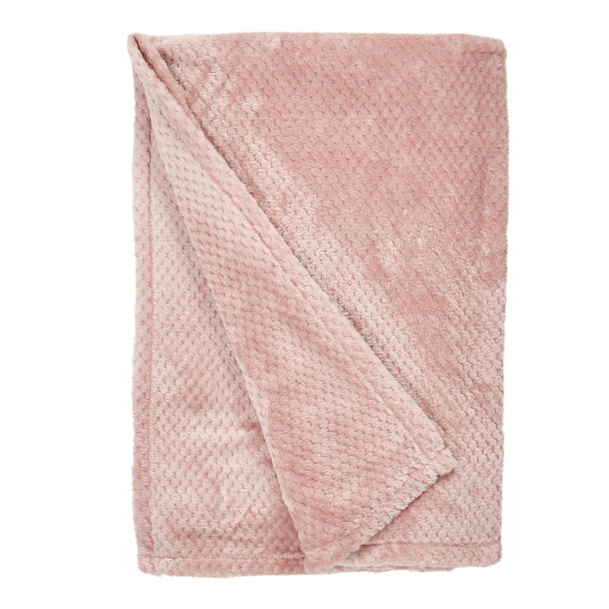 Evan 130cm x 180cm Throw Pink – image 4