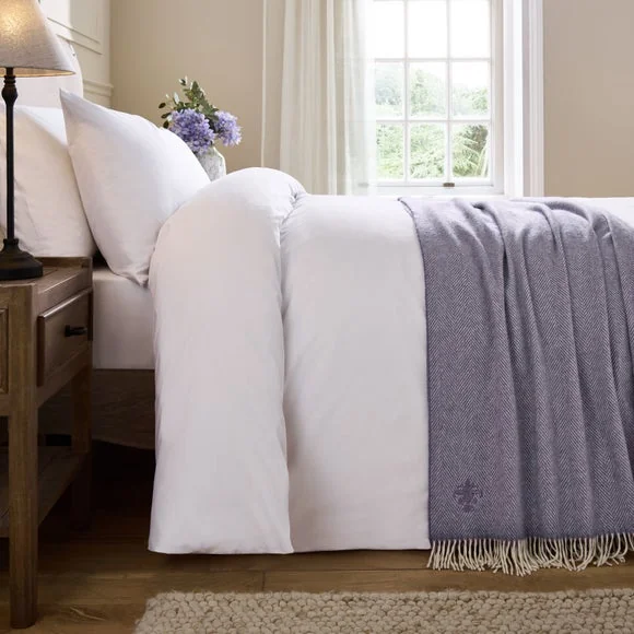 Dorma Merino Wool Throw Blanket – image 4