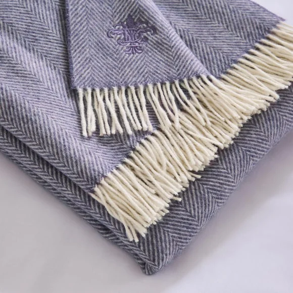 Dorma Merino Wool Throw Blanket – image 5