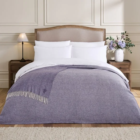 Dorma Merino Wool Throw Blanket – image 1