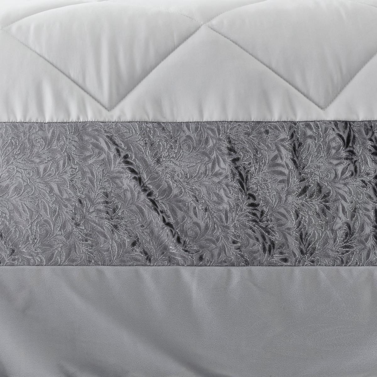 Beverley Luxe Charcoal Bedspread Charcoal (Grey) – image 3
