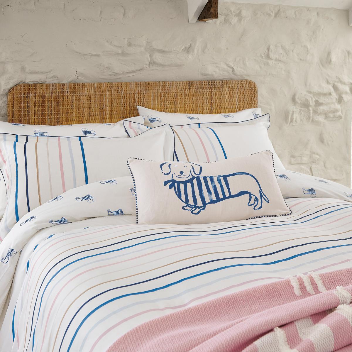 Joules Coastal Pink Throw Light Pink – image 4