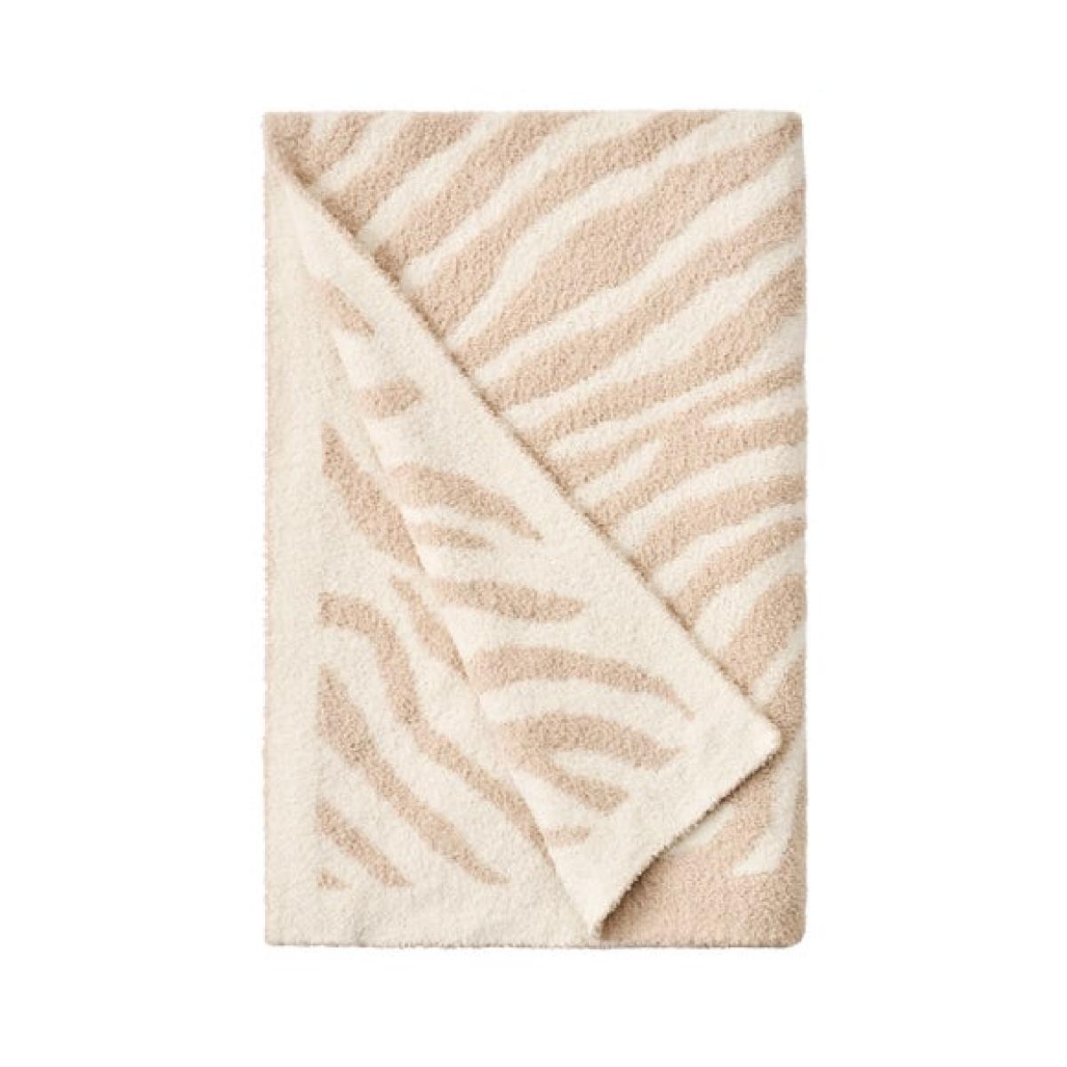 Supersoft Zebra Print Throw Blanket 130cm x 170cm – image 2