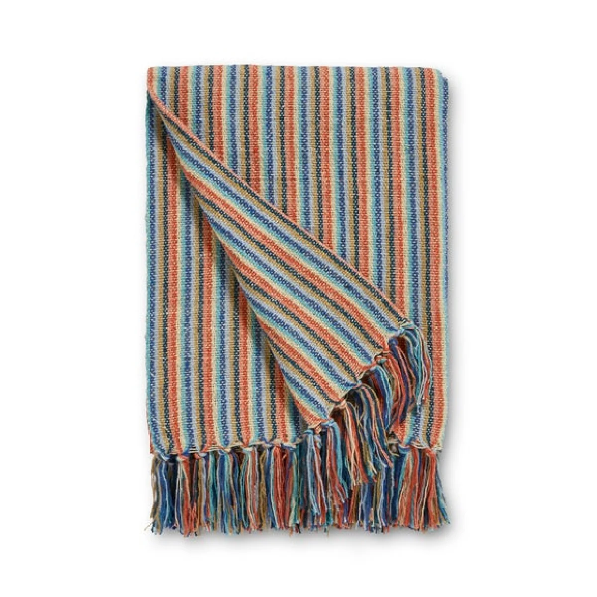 Russell Stripe Throw, 130x180cm MultiColoured – image 2