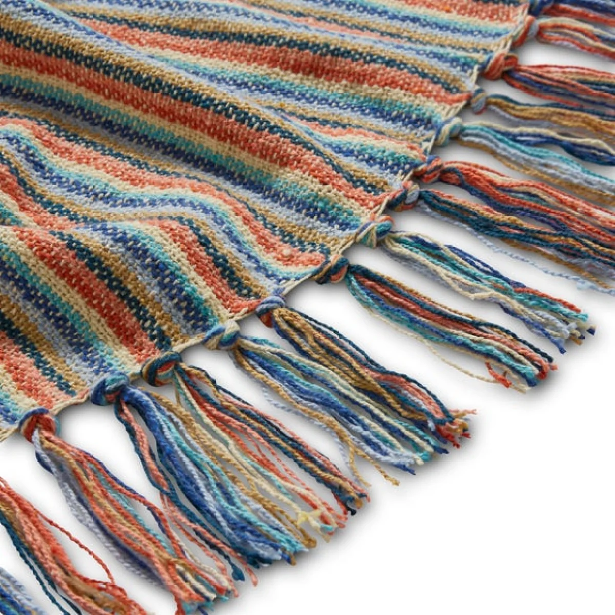 Russell Stripe Throw, 130x180cm MultiColoured – image 3