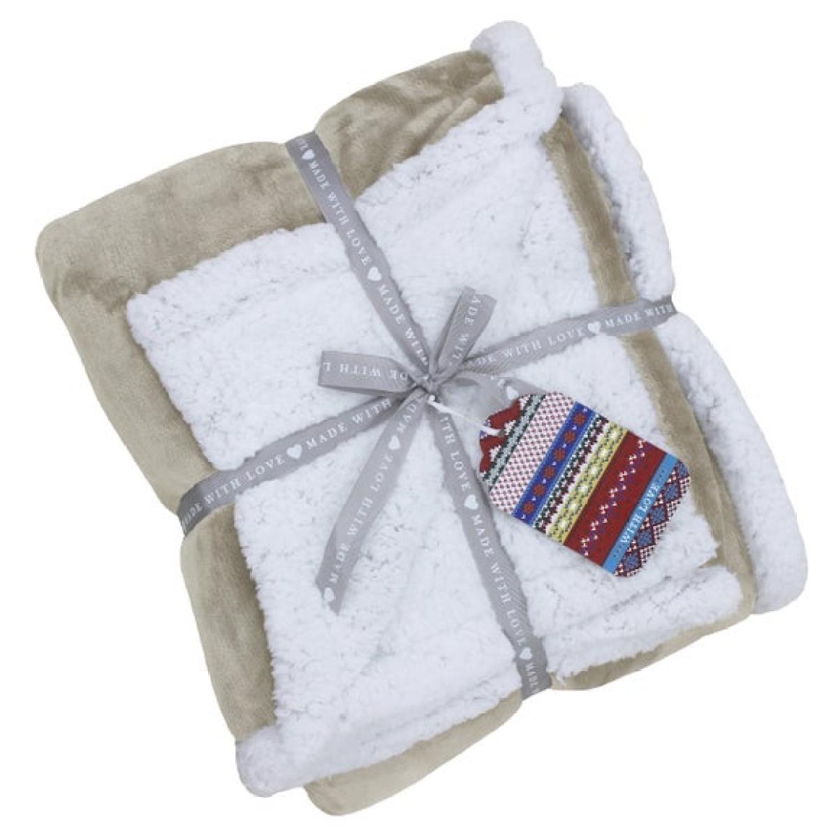 Riva Home Lux Sherpa Fleece Throw Blanket – image 5