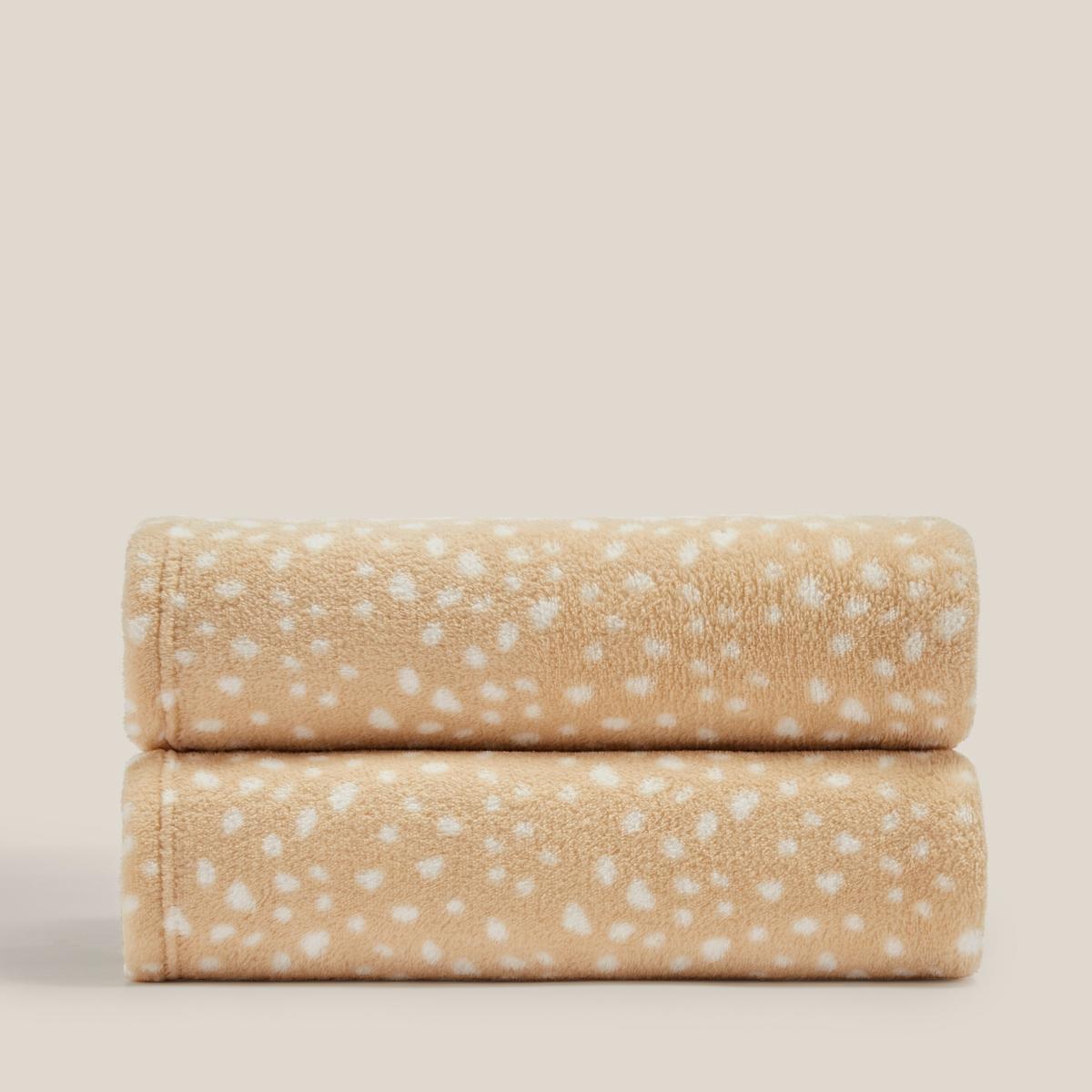 Darcie the Deer Printed Throw 130x160 Natural – image 4