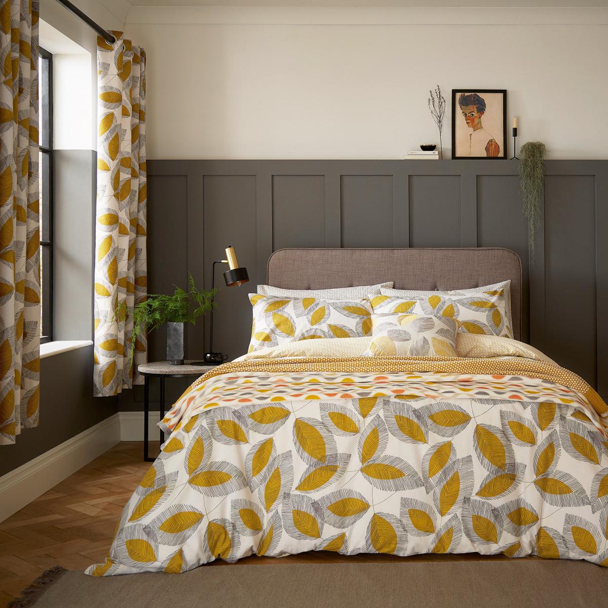 Helena Springfield Cassia Grove Cinnamon Knit Throw Ochre – image 5