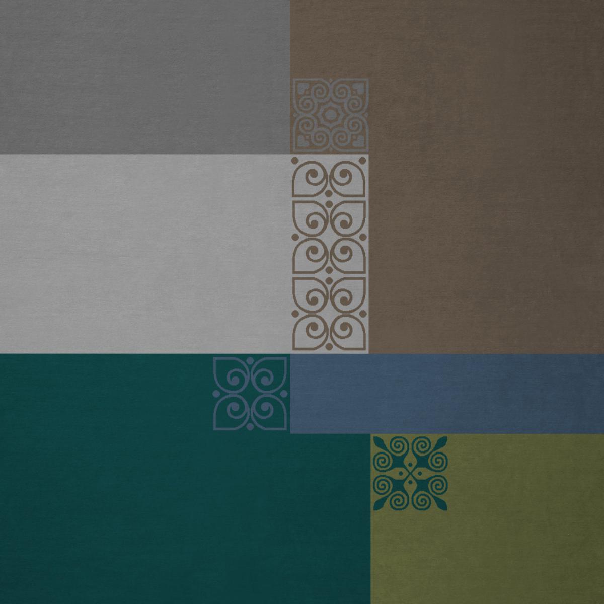 Thermosoft Mira Green Blanket MultiColoured – image 2