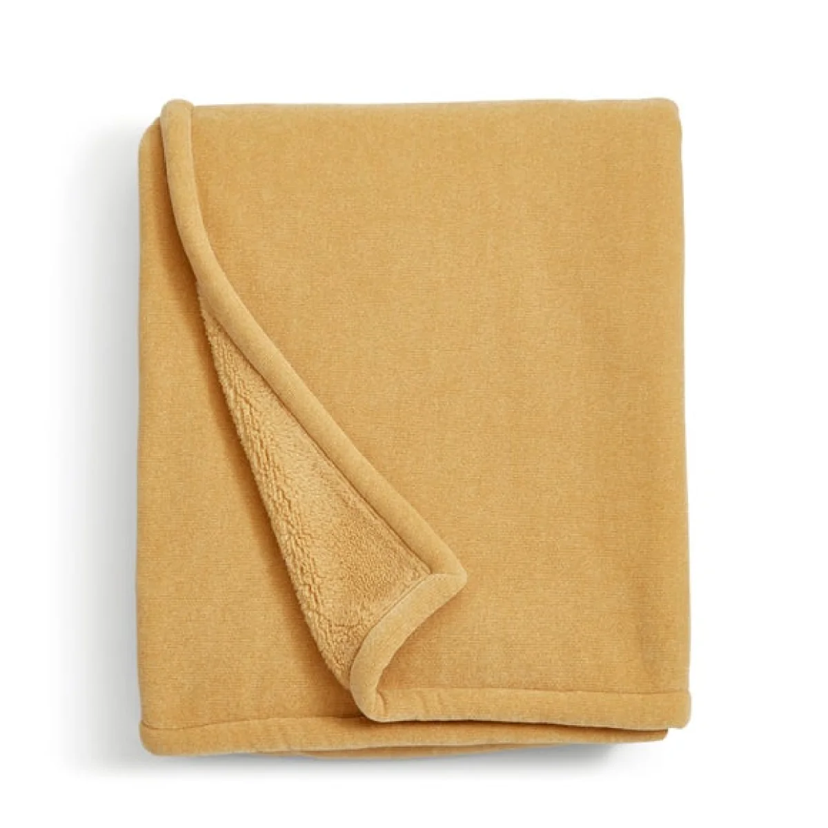 Cosy Chenille Throw 130x180cm Ochre – image 4