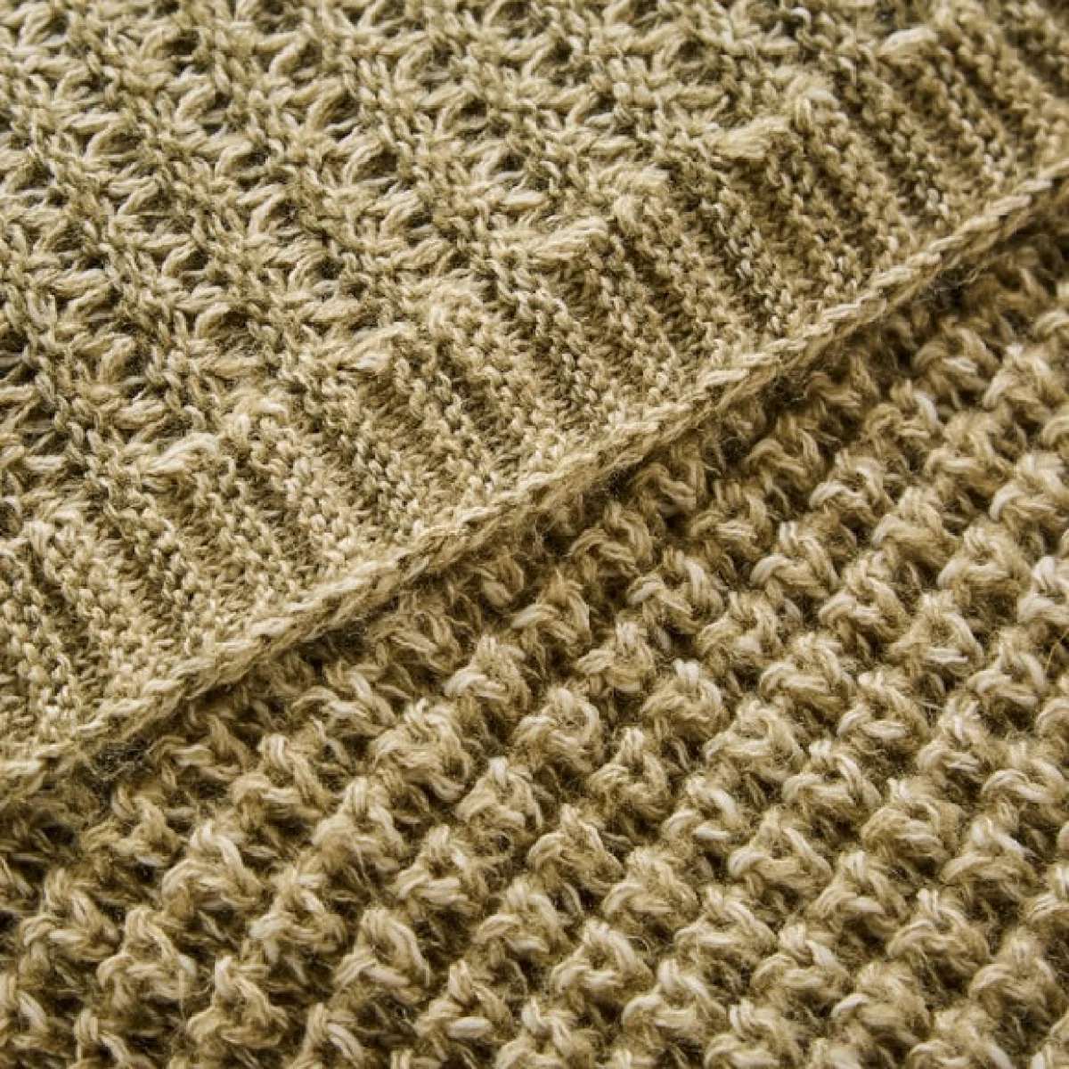 Waffle Knit Throw Blanket 130cm x 180cm – image 2