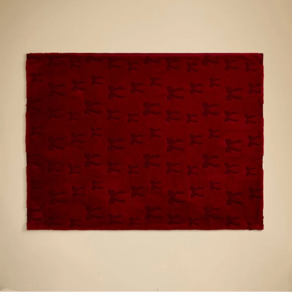 Bows Faux Fur Throw Blanket 130cm x 170cm – image 3